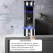 Portable Hydrogen-Rich Water Cup, 450ml (Black) - 6