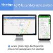 TK202B 2G Car Truck GPS Tracker - 5000MA Battery - AGPS Support - 8