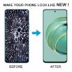 Huawei Nova 10z LCD Screen Digitizer Assembly with Frame - Black - 6