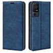 Picture of For TCL 40 SE Retro-skin Magnetic Suction Leather Phone Case (Dark Blue)