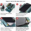360 Rotating LCD Screen Rear Cover Separator - 2 in 1 - 8