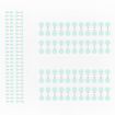 2UUL 1000pcs Phone Camera Protective Sticker Set for After Market Phone Repair - 1