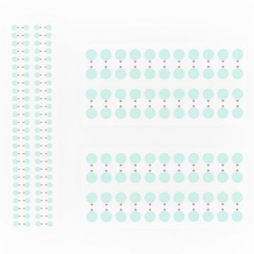 2UUL 1000pcs Phone Camera Protective Sticker Set for After Market Phone Repair - 1