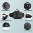 Rhinowalk X21922 Front Handlebar Bag - Black - 4