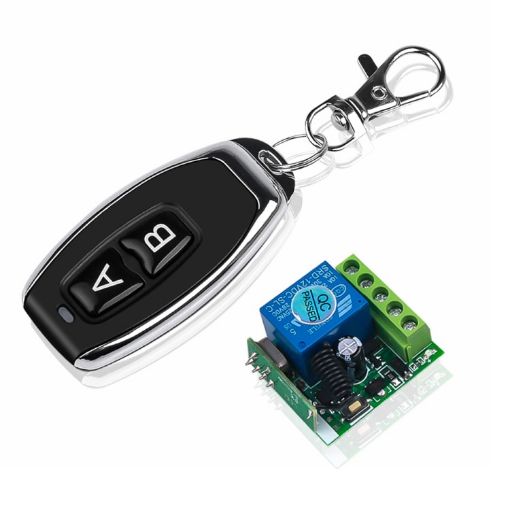 DC12V 1CH RF Remote Control Switch/10A Relay/433MHZ Receiver - 1
