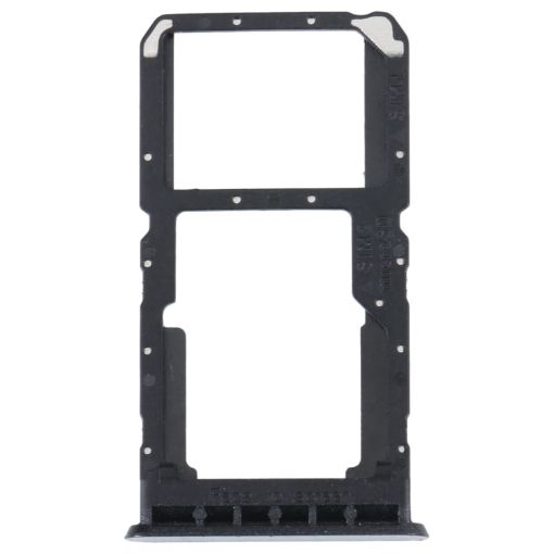 OPPO A96 4G SIM Card Tray + SIM/Micro SD Card Tray - Black - 1