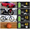 Wired Digital Display 120W Car Air Pump Compressor Tire Inflator - 5