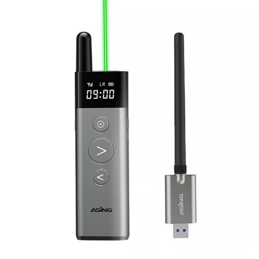 ASiNG A10 Green Light PPT Page Turning Pen Remote Control Presentation Pen - 1