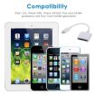 8 Pin Male to 30 Pin Female Sync Data Cable Adapter - 14cm White - 6