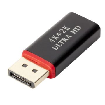 4K x 2K Display Port to HDMI Converter - Black - 1