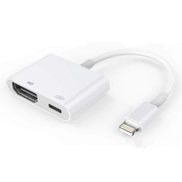 E-Gin-LTH-002 8 Pin Digital AV to HDMI Adapter for VGA 1080P HD TV Display - 1
