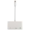 3 in 1 HDMI USB 8 Pin Charging Female to 8 Pin Male OTG Cable - 2