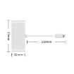 4 in 1 8 Pin to HDMI Converter with Charging and USB Ports - 2
