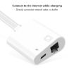 NK-1035 Pro 2 in 1 USB-C/Type-C + 8 Pin Male to RJ45 Adapter - 5