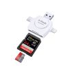 X-Flash R01 3 in 1 Card Reader - White - 2