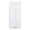 NK-1033 5 in 1 8 Pin Male to Dual USB + 3.5mm AUX + Ethernet Adapter - 4