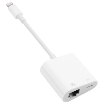NK-1035H 2 in 1 8 Pin Male to 1000M Ethernet Adapter - 1