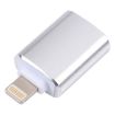 XQ-ZH001 USB Female to 8 Pin Male OTG Adapter - Silver - 2