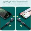 8 Pin Male to USB-C Female Elbow Adapter - 5