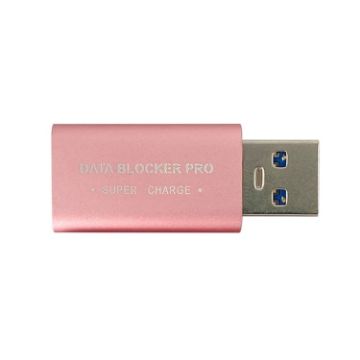GE06 USB Data Blocker Fast Charging Connector - Rose Gold - 1