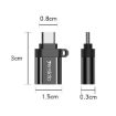 Yesido GS06 Type-C to USB 3.0 OTG Mini Connector Adapter with Keychain - 2