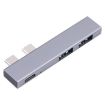 MacBook Pro 819B Dual USB-C/Type-C Male to Dual USB+USB-C/Type-C Female Adapter - 4