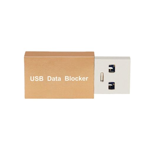 GEM02 USB Data Blocker Charging Connector - Gold - 1