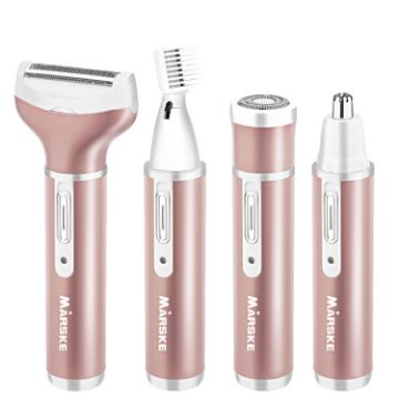MARSKE Safe Hair Removal Electric Device - Rose Gold (US Plug) - 1