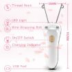 USB Charging Face Puller Facial Hair Remover - Luxury Gold - 3