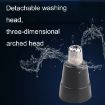 BD-9400 Electric Nose Hair Device Set - Black - 3