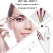 2 In 1 Electrical Eyebrow Trimmer Ladies Shaver USB Charging White - 6