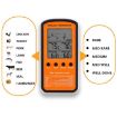 Wireless Remote BBQ Thermometer Dual Probe Digital Cooking Meat Food Oven - 2