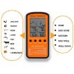 Wireless Remote BBQ Thermometer Dual Probe Digital Cooking Meat Food Oven - 2