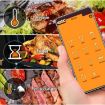 Wireless Bluetooth BBQ Thermometer for Kitchen Food Barbecue - 6