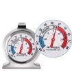 2 Inch Stainless Steel Refrigerator Freezer Thermometer - 2