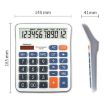OSALO OS-5M 12 Digits Desktop Calculator Solar Energy Dual Power - 4