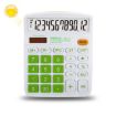 OSALO OS-837VC 12 Digits Colorful Desktop Calculator Green - 1