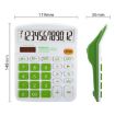 OSALO OS-837VC 12 Digits Colorful Desktop Calculator Green - 4