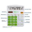 OSALO OS-837VC 12 Digits Colorful Desktop Calculator Solar Energy Dual Power - 5