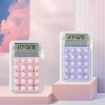 Small Silent Simple Calculator Mini Candy Green - 2