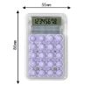 Small Silent Simple Calculator Mini Candy Green - 3