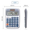 OSALO 10-digit LCD Screen Solar Dual Power Desktop Calculator - 3