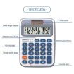 OSALO 10-digit LCD Screen Solar Dual Power Desktop Calculator - 5