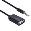 3.5mm Male to USB 2.0 Female Audio Converter Cable for Car MP3 Speaker - 2