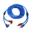YH-128 1200W Car Amplifier Audio Power Cable Subwoofer Wiring Kit - 2