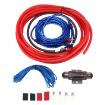 1200W 8GA Car Copper Clad Aluminum Power Subwoofer Amplifier Audio Wire Cable Kit - 1