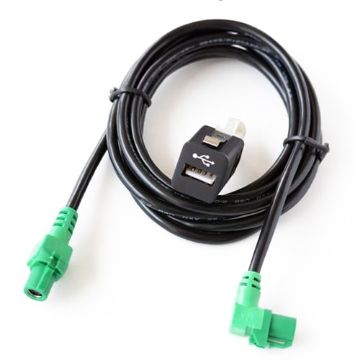 BMW Car USB Interface + Wiring Harness for 1/2/3/5/7 Series - 1