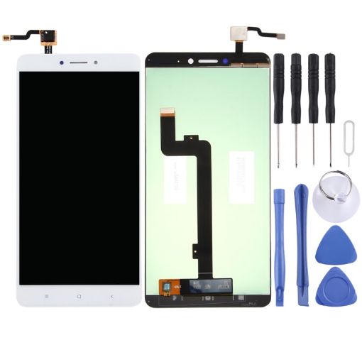 White TFT LCD Screen for Xiaomi Mi Max 2 with Digitizer Assembly - 1