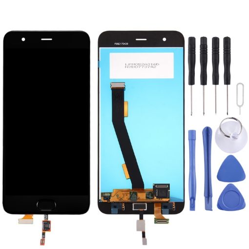 Black TFT LCD Screen for Xiaomi Mi 6 with Digitizer Full Assembly - 1
