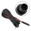 10m Car Reversing Camera Extension Cord Rearview Mirror Recorder - 1